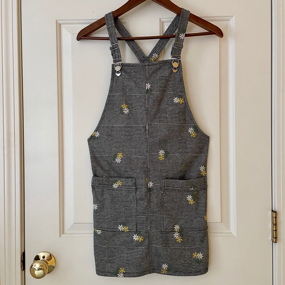 Ten Sixty Sherman Flower Print Overall Dress